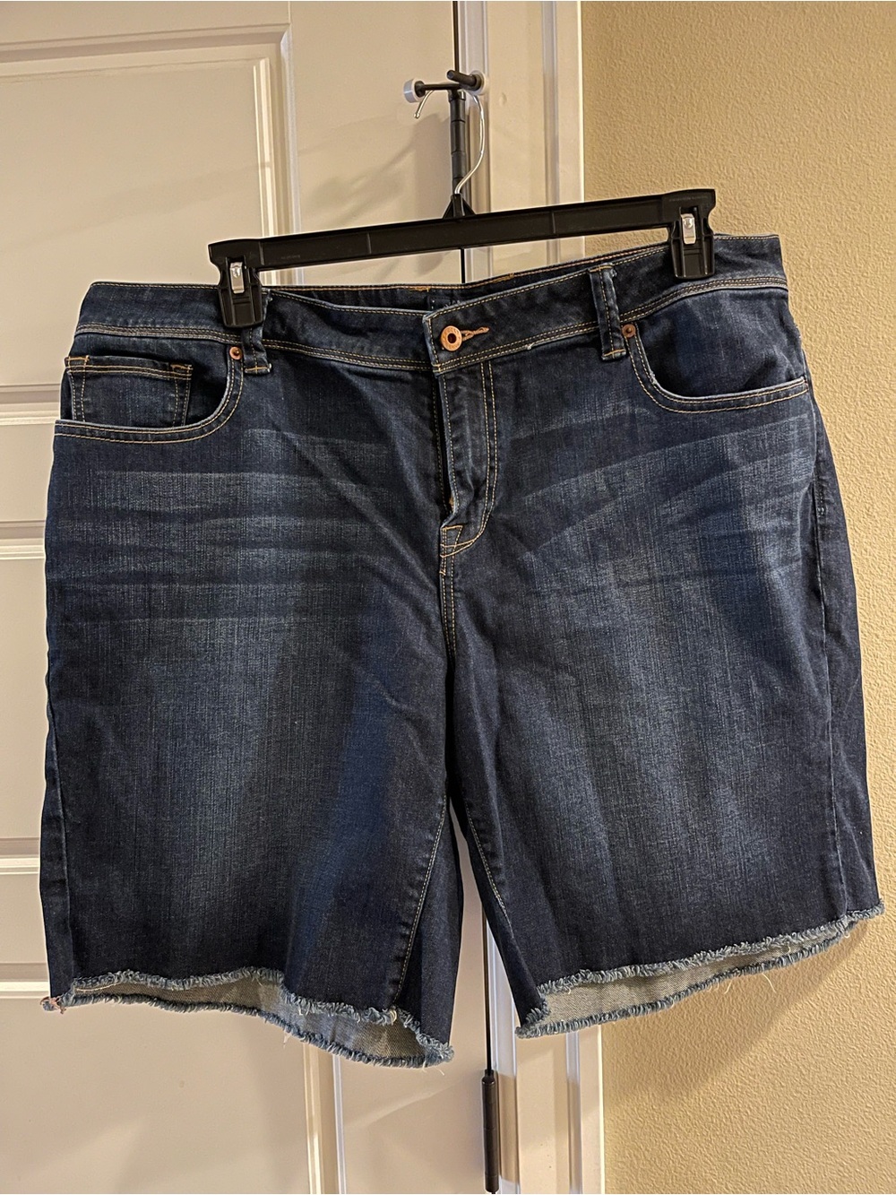 Lucky Brand Georgia Jean Shorts, 18W